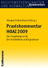 Steeger/Fahrenbruch: Praxiskommentar HOAI 2009 - Das Vergütungsrecht der Architekten und Ingenieure