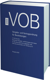 VOB 2009 - Vergabe- und Vertragsordnung für Bauleistungen - Gesamtausgabe