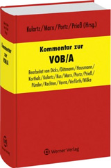 Kommentar zur VOB/A Kommentar zur VOB/A