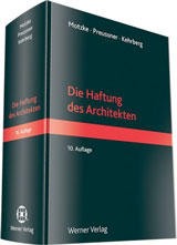Die Haftung des Architekten Die Haftung des Architekten