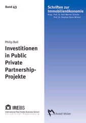 Investitionen in Public Private Partnership-Projekte Investitionen in Public Private Partnership-Projekte