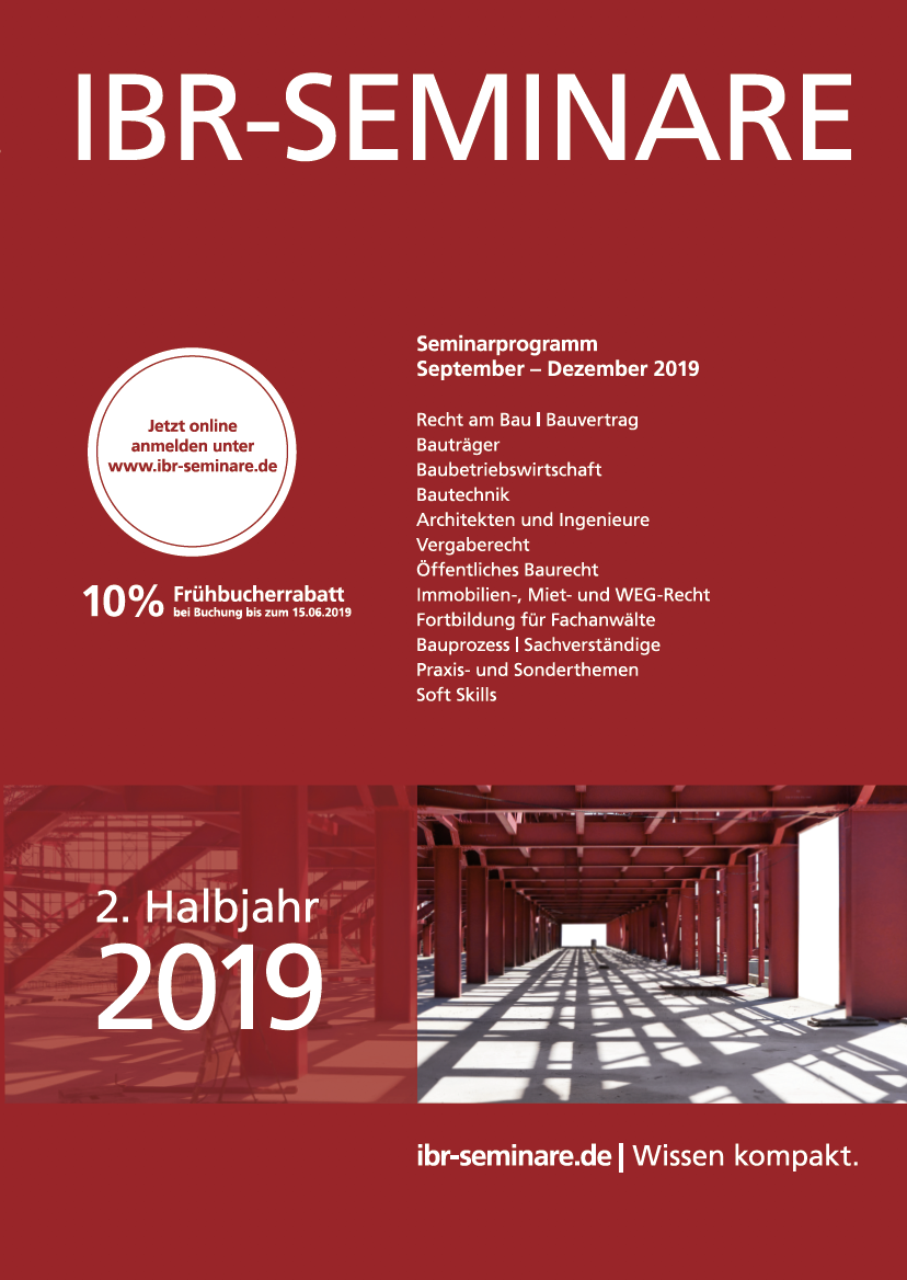 2. Halbjahr 2019 | id Verlags GmbH | Mannheim 2. Halbjahr 2019 | id Verlags GmbH | Mannheim