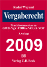 Weyand: Vergaberecht 2009